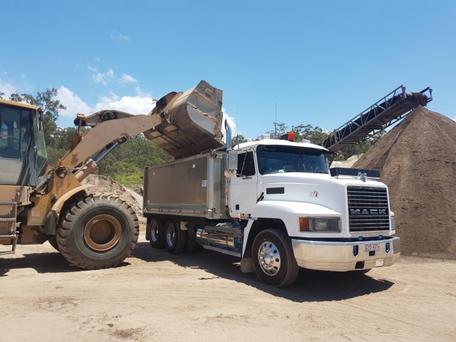 Gold Coast Tipper Hire Trucks available 24/7 on request call Gold Coast Gravel and Soil Today