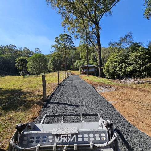 Rural Driveway Construction